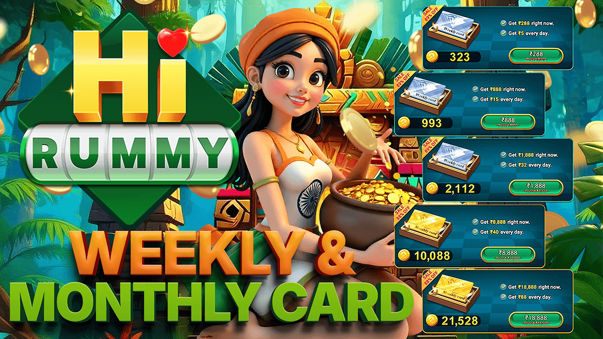 Hi Rummy Premium Deposit Card